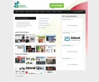 Initiativetechnologies.com(Website Designing Company in Gurgaon) Screenshot