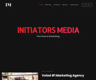 Initiatorsmedia.com(The Future of Advertising) Screenshot