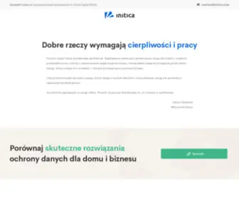 Initica.com(Wsparcie w nowoczesnej i bezpiecznej promocji twojej firmy) Screenshot