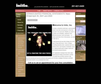 Initioinc.com(Initio, Inc) Screenshot