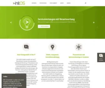 Initos.com(Die initOS GmbH versteht sich als IT) Screenshot