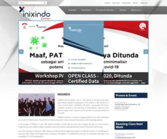 Inixindosurabaya.com(INIXINDO Surabaya) Screenshot