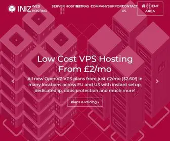 Iniz.com(Web Hosting) Screenshot