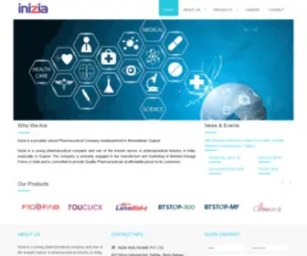 Iniziahealthcare.com(Inizia Healthcare) Screenshot