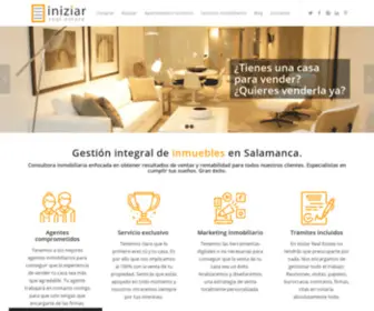 Iniziar.com(Agencia inmobiliaria en Salamanca) Screenshot