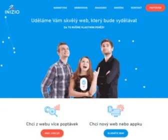 Inizio.cz(Tvorba webových stránek) Screenshot