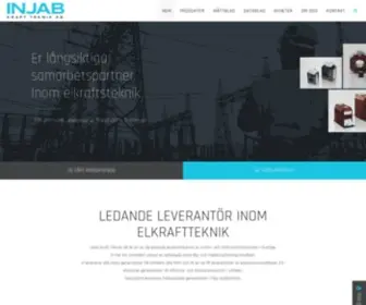 Injab.se(Ledande leverantör av ström) Screenshot