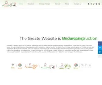 Injazat-Services.ae(INJAZAT GROUP) Screenshot