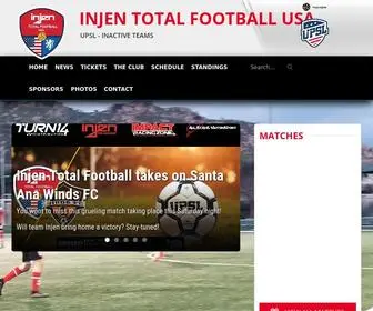 Injentotalfootball.com(Injen Total Football USA) Screenshot