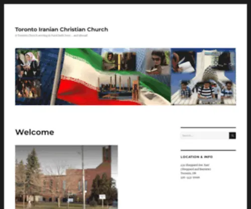 Injil.website(Toronto Iranian Christian Church) Screenshot