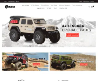 Injora.com(RC Crawler Upgrade Parts and Accessories) Screenshot