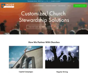 Injoystewardship.com(Injoy Stewardship Solutions) Screenshot