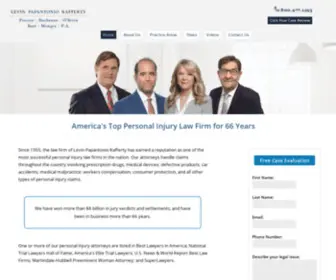 Injury-Lawyers.com(Most Awarded) Screenshot