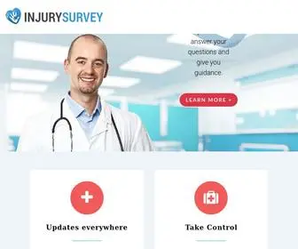 Injury-Survey.com(Brand) Screenshot