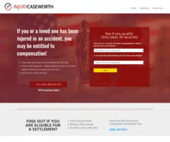 Injurycaseworth.com(Injury Case Worth) Screenshot