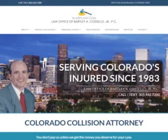 Injurylaw.com(Bart Costello) Screenshot