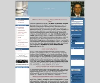 Injurylawtwincities.com(Minnesota Injury Lawyers) Screenshot