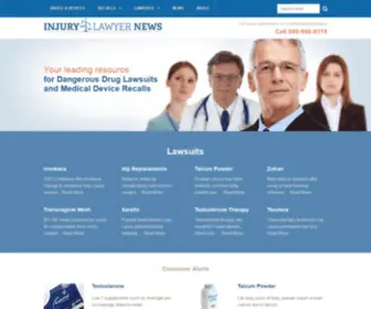 Injurylawyer-News.com(Injurylawyer News) Screenshot