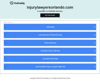 Injurylawyersorlando.com(Injurylawyersorlando) Screenshot