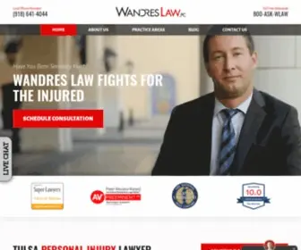 Injurylawyertulsa.com(Tulsa Personal Injury Lawyer) Screenshot