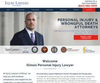 Injuryrights.com(Skokie Personal Injury Lawyer) Screenshot