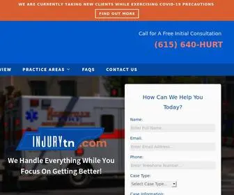 Injurytn.com(Home) Screenshot