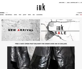 INK-Clothing.com(Ink) Screenshot