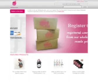 INK4Cake.com(Wholesale Edible Images Supplies) Screenshot