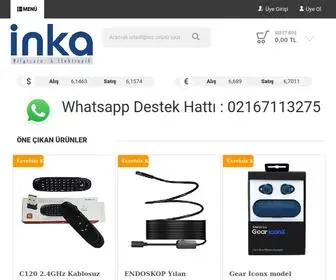 Inkabilgisayar.com.tr(İNKA BİLGİSAYAR ELEKTRONİK) Screenshot