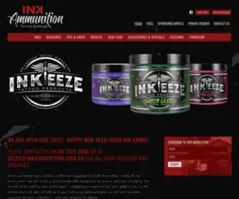 Inkammunition.com.au(Ink Ammunition Tattoo Supplies Ink Ammunition Tattoo Supplies) Screenshot