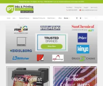 Inkandprint.com(Offset Printing Supplies) Screenshot