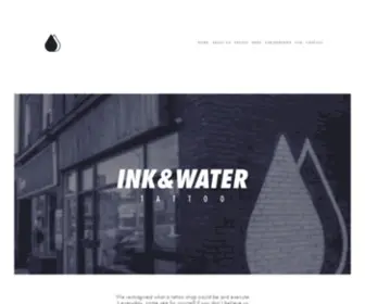 Inkandwatertattoo.ca(Ink & Water) Screenshot