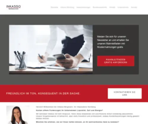 Inkasso-Bergmann.de(Inkasso Nürnberg) Screenshot