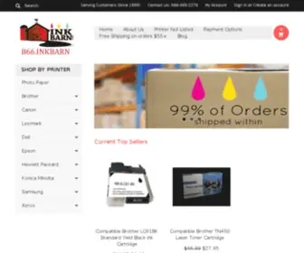 Inkbarn.com(Cheap Printer Ink) Screenshot