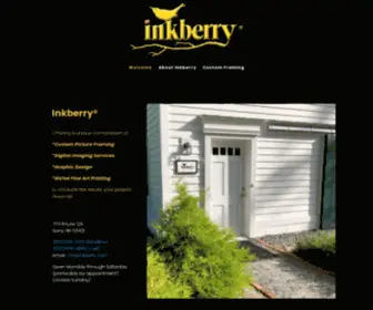 Inkberry.com(Custom Framing) Screenshot