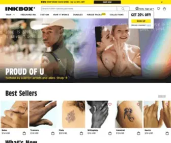 Inkbox.com(Tattoos for now) Screenshot