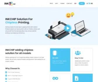 Inkchip.net(INKCHIP Chipless Solutions) Screenshot