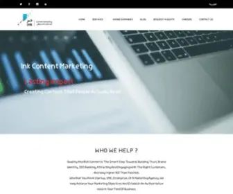 INKCM.net(Content Marketing) Screenshot