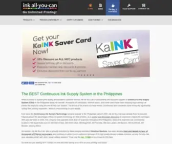 INK.com.ph(Continuous Ink System (CISS)) Screenshot