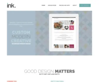 Inkdesign.ca(Ink website design) Screenshot