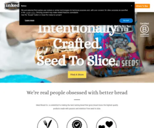 Inkedbread.com(Inked Bread) Screenshot