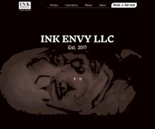 Inkenvyde.com(Ink Envy Tattoo Studio) Screenshot