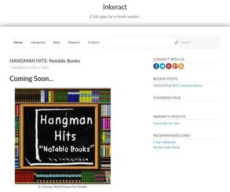 Inkeract.com(Kindle Active Content) Screenshot
