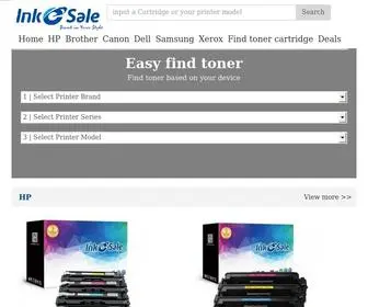 Inkesale.com(Printer Supplies) Screenshot