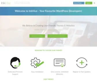 Inkhive.com(We Produce Stunning WordPress Themes) Screenshot
