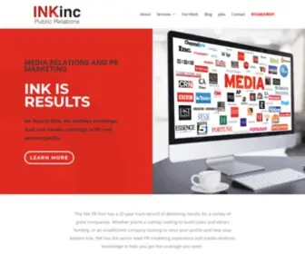 InkincPr.com(INK Inc) Screenshot