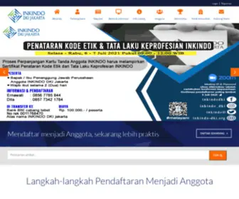 Inkindo-Dki.org(INKINDO DKI JAKARTA) Screenshot