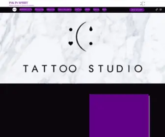 Inkinspirit.com(Professionelle Tätowierer) Screenshot