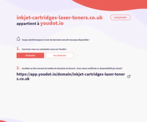 Inkjet-Cartridges-Laser-Toners.co.uk(This domain was registered by) Screenshot