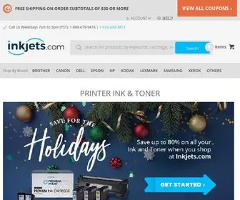 Inkjets.com(Printer Ink Cartridges & Printer Toner) Screenshot